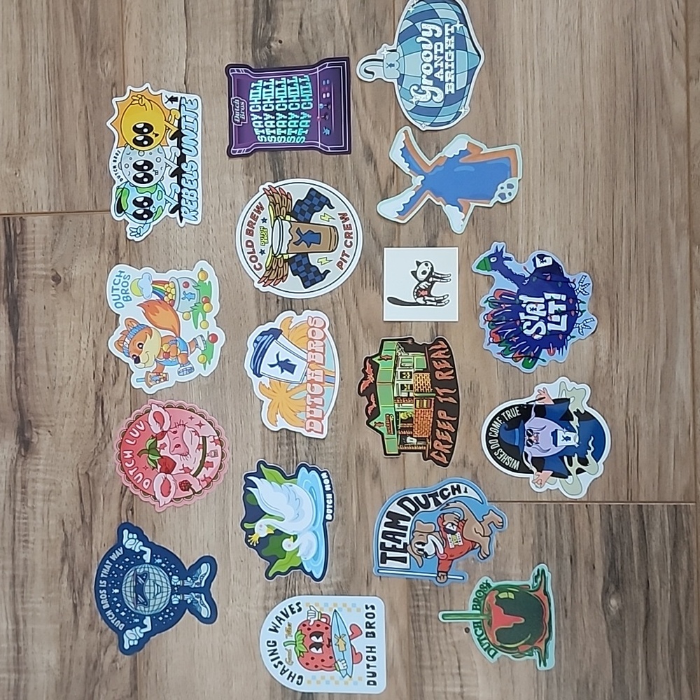 Dutch Bros 2024 Sticker Set - Partial - Picture 2 of 3